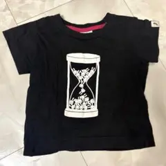 CUNE キューン 黒 Tシャツ クソガキ ウサギ キッズ 100 XXXS