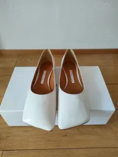 新品未使用 [PIPPICHIC] スクエアトゥパンプス