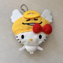 なめこ × キティ コラボ カイロケース キーホルダーのサムネイル