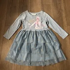 H&M エルサ柄ワンピース 110㎝
