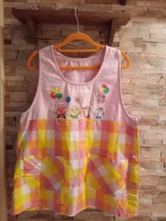 アンパンマンのキャラクターエプロン