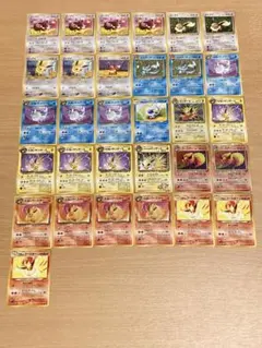 ブイズ　31枚　ポケモンカード まとめ　旧裏 シャワーズ、サンダース、ブースター