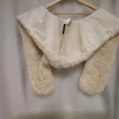 LINOSUG フードマフラー アイボリー