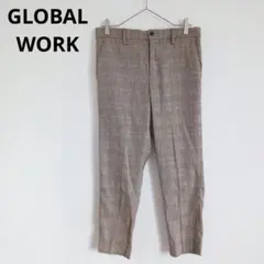 チェックズボン