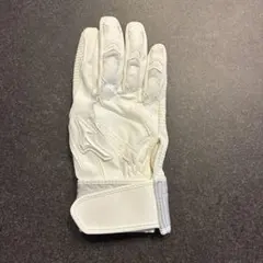 MIZUNO バッティング用手袋 ホワイト JM