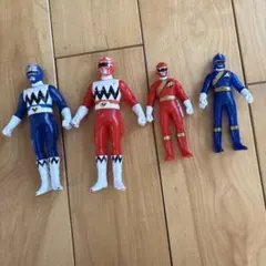 戦隊ヒーロー フィギュア 4体セット