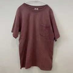 Good wear（グッドウェア）半袖 Tシャツ ポケット付き ピンク USA