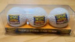 SPAM スパム ゴルフボール 3球セット