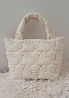 【春新作】ヌビバッグ　ヌビトートバッグ　うさぎヌビ レッド イブル 韓国