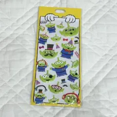 トイストーリー　ディズニーストア　ディズニー　エイリアン　ぷくぷく　シール