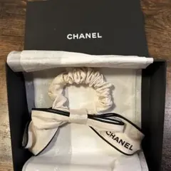 ☆新品・シャネルCHANEL・リボン・シュシュ・ヘアアクセサリー・かわいい上品のサムネイル