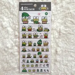 ケロケロケロッピ 4サイズステッカー　けろけろけろっぴ　サンリオ