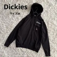ディッキーズ　Dickies パーカー　トレーナー　フード　ブラック　黒　M