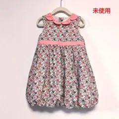 未使用★Love&Peace&Money☆リバティ ワンピース 100のサムネイル