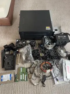 PCパーツ　大量セット　ケース付き　ジャンク