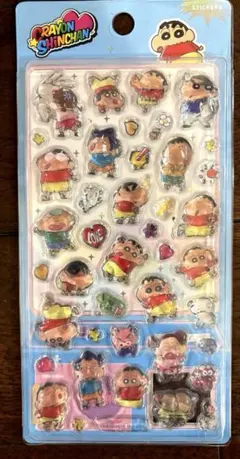 【海外正規品】　クレヨンしんちゃん 3Dシール　立体シール