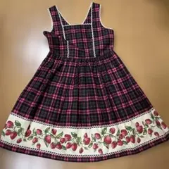 シャーリーテンプル美品ジャンパースカート140㎝定価19800円