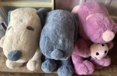 スヌーピーぬいぐるみ3体セット