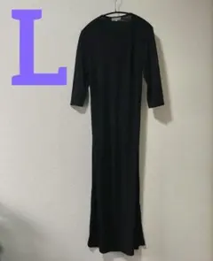 TOKUKO 1er Vol（トクコ・プルミエヴォル）ワンピース黒Lのサムネイル