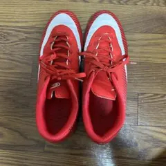 MEZHENZU サッカーシューズ レッド
