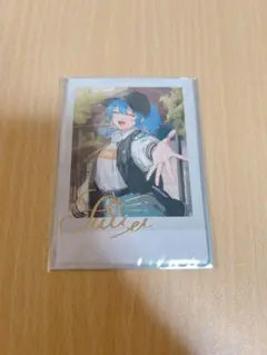 星街すいせい 誕生日&活動6周年 箔押し複製サイン チェキ