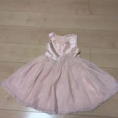 H&M ピンク フラワー装飾ドレス 5歳用