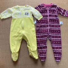 ユニクロ　フリース　ロンパース　70 セット