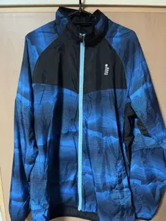 ゴーセンウィンドブレーカーブルーandブラック