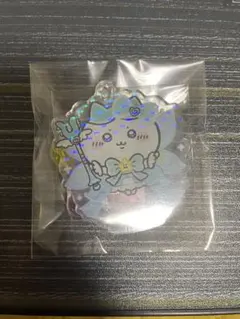 超まじかるちいかわ アクスタにもなるホログラムアクリルキーホルダー ハチワレ