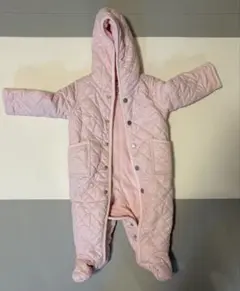 Ralph Lauren ベビー キルティング カバーオール ピンクのサムネイル