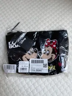 Disney x LOVE BOAT ポーチ レオパード ブラックのサムネイル