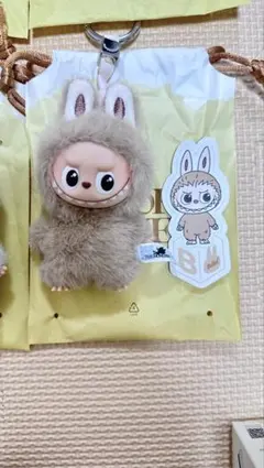 Labubu PIN FOR LOVE イニシャル【B】　POPMART