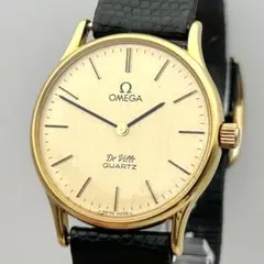 【メンズ 箱有】OMEGA De Ville QUARTZ ゴールドカラーのサムネイル
