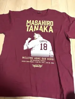 【新品】田中将大　Tシャツ　Lサイズのサムネイル