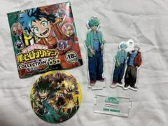 ヒロアカ 爆豪勝己 緑谷出久 缶バッジ アクスタ アクリルチャーム 3点セット