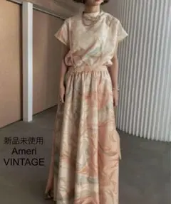 お値下げAmeri VINTAGE MEDI MANON SETUP DRESS - メルカリ