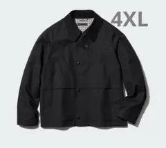【完売品】UNIQLO ユリティリティショートブルゾン　ブラック4XL