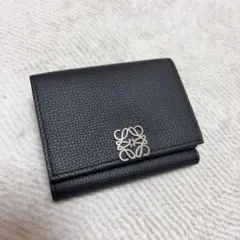 LOEWE アナグラム トライフォールド 黒のサムネイル