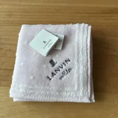 LANVIN en Bleu ハンカチ タオル ピンク