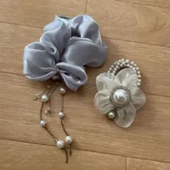 シュシュ＋ヘアゴム