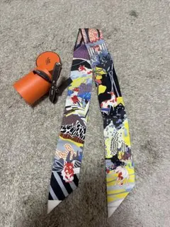 PKBIKさま専用HERMES エルメス ツイリー スカーフ ブルー系 - メルカリ