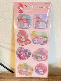 マイメロディ　ウォーターシール♥︎︎∗︎*゜サンリオ　ウォーターインシール