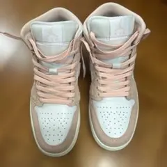 ナイキ エアジョーダン1 ミッド SE パステルピンク