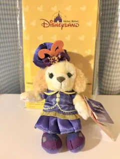 香港ディズニー限定 クッキーアン ぬいぐるみキーホルダー 美品 タグ付き