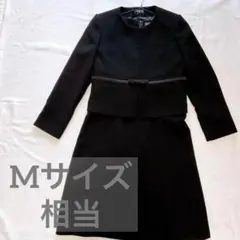 フォーマルスーツ 喪服 13号 ワンピース セットアップ 黒 冠婚葬祭 礼服