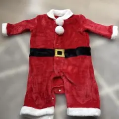 赤いサンタクロースコスチューム 80サイズ