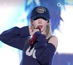 HDEX ベースボールキャップ ネイビー aespa winter