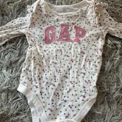 GAP 花柄ロンパース フリル袖
