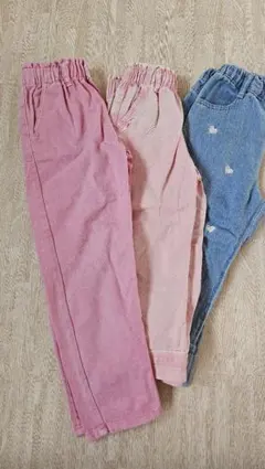 デニムパンツ　３点