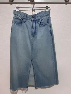 UNIQLO ライトブルー デニムスカート